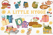 Summer hygge clipart &digital papers, a Seasonal Illustration by Yelloo Fish (Thumbnail 1 of 10)