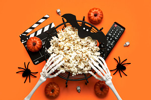 Halloween concept background, a Holiday Photo by esthermm
