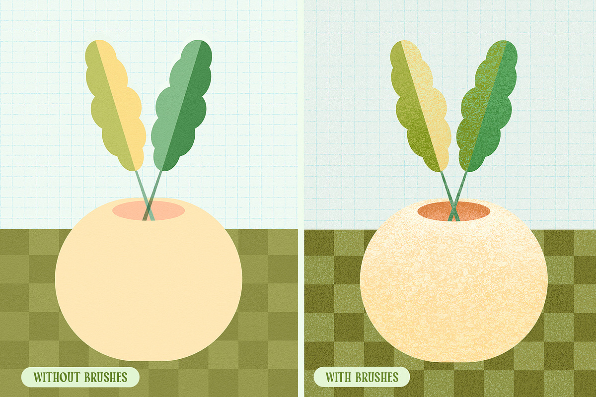 Procreate Texture Shading Brushes, a Brush Add-On by Basia Stryjecka (Photo 12 of 19)