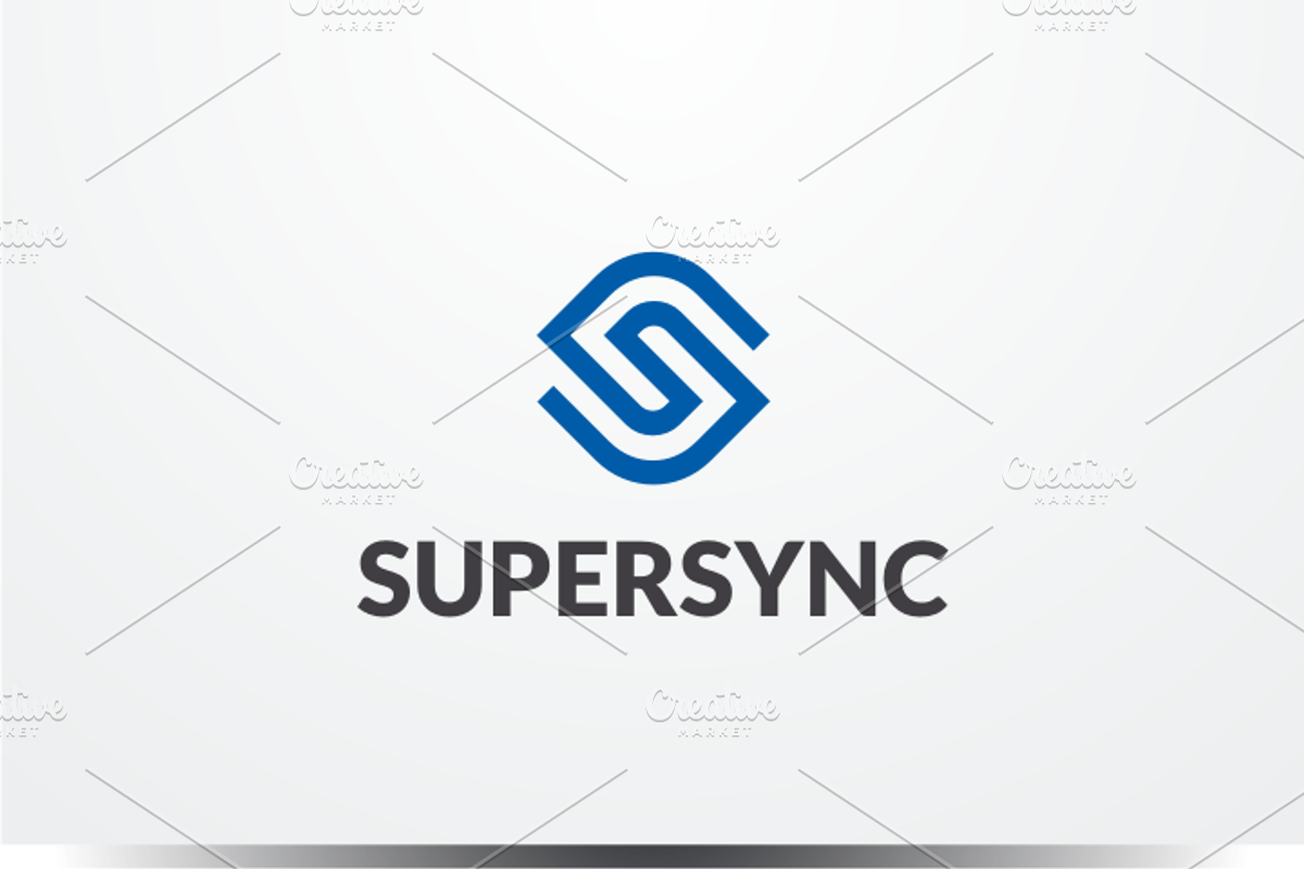 Super Sync - Letter S Logo, a Branding & Logo Template by yopie