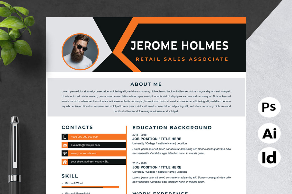 Creative CV Template