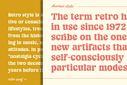 Replay - Sixties Rounded Serif, a Serif Font by Dharmas Foundry (Thumbnail 5 of 15)