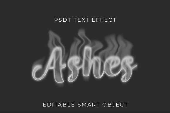 Smoke Script Text Effect preview 2