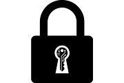 Padlock and Security Keyhole, a Technology Illustration by balal (Thumbnail 10 of 13)