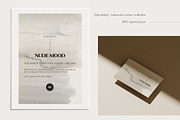 NUDE MOOD watercolor neutral texture, a Texture Graphic by Lana Elanor (Thumbnail 4 of 11)