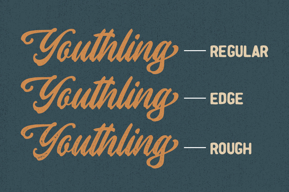 Moyshire - Vintage Script, a Script Font by Rillatype (Photo 4 of 9)