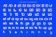 Vaslera - Futuristic Tech Sans Font, a Sans Serif Font by Say Studio (Thumbnail 10 of 10)