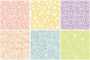 Seamless hand drawn patterns, a Pattern Graphic by Magnia (Thumbnail 2 of 4)