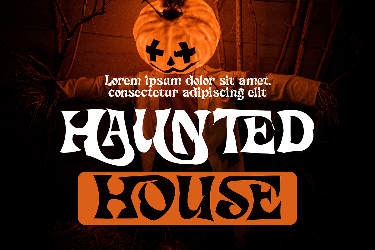 BOUCHER FRESCOES - HORROR FONT, a Serif Font by 177Studio (Photo 4 of 8)