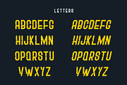 Jhanchok | Condensed Strong Font, a Sans Serif Font by Artiveko (Thumbnail 2 of 4)