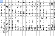 2009 Primitive, a Serif Font by GLC Foundry (Thumbnail 2 of 4)