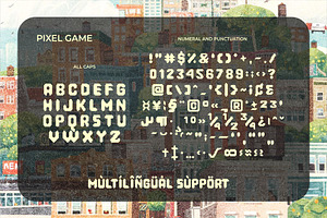 Pixel Game Font - Dot Pixels