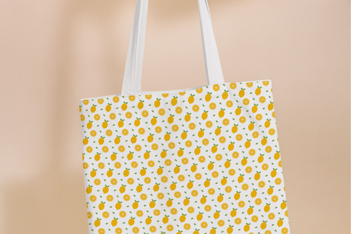 Digital Paper Pack Sweet Lemons, a Pattern Graphic by Akwadesign (Photo 7 of 7)