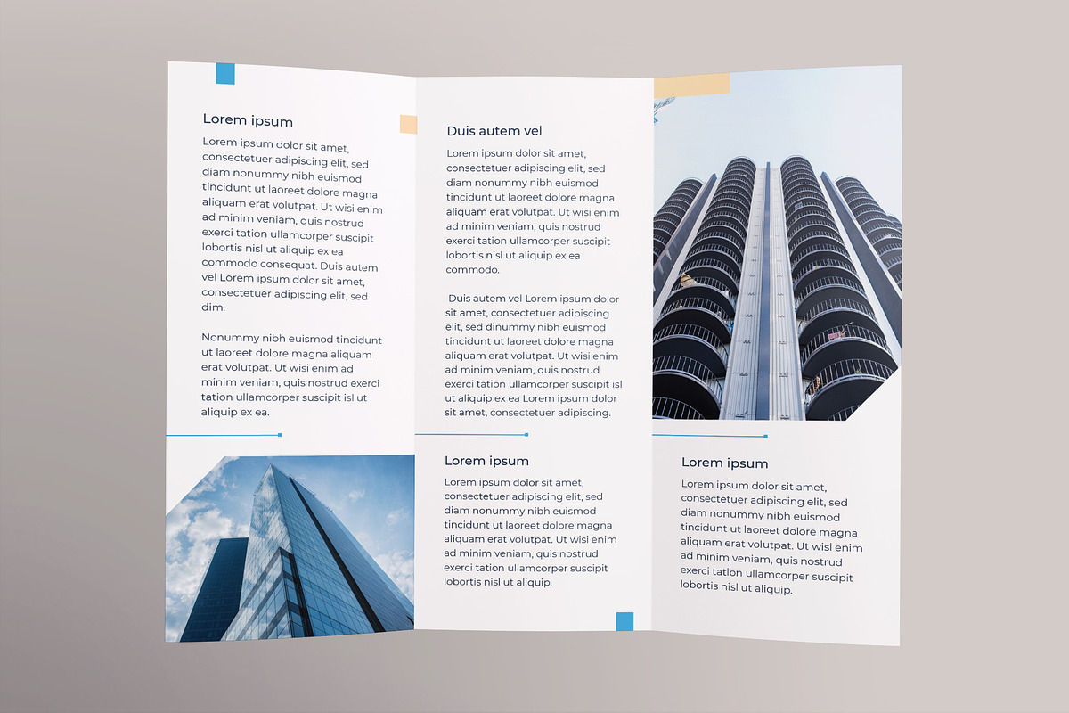 Insurance Agency Brochure Trifold, a Brochure Template by TemplatesNow!