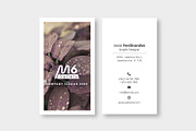 Nature Business Card Template- S51, a Business Card Template by M6 Gallery (Thumbnail 2 of 5)