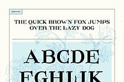 Elder, a Serif Font by kenjiboy (Thumbnail 2 of 4)