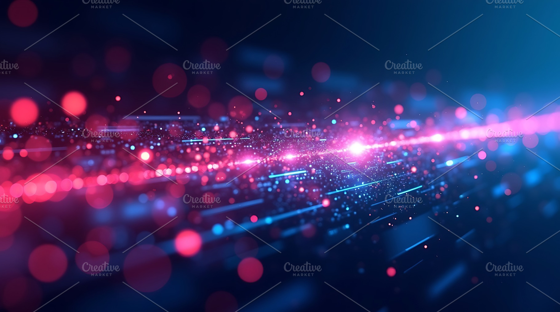 Abstract glowing network background, a Technology Photo by Artonix