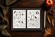 Mabon Doodles: 97 Autumn Equinox Art, an Object Graphic by Christine Krahl (Thumbnail 3 of 13)