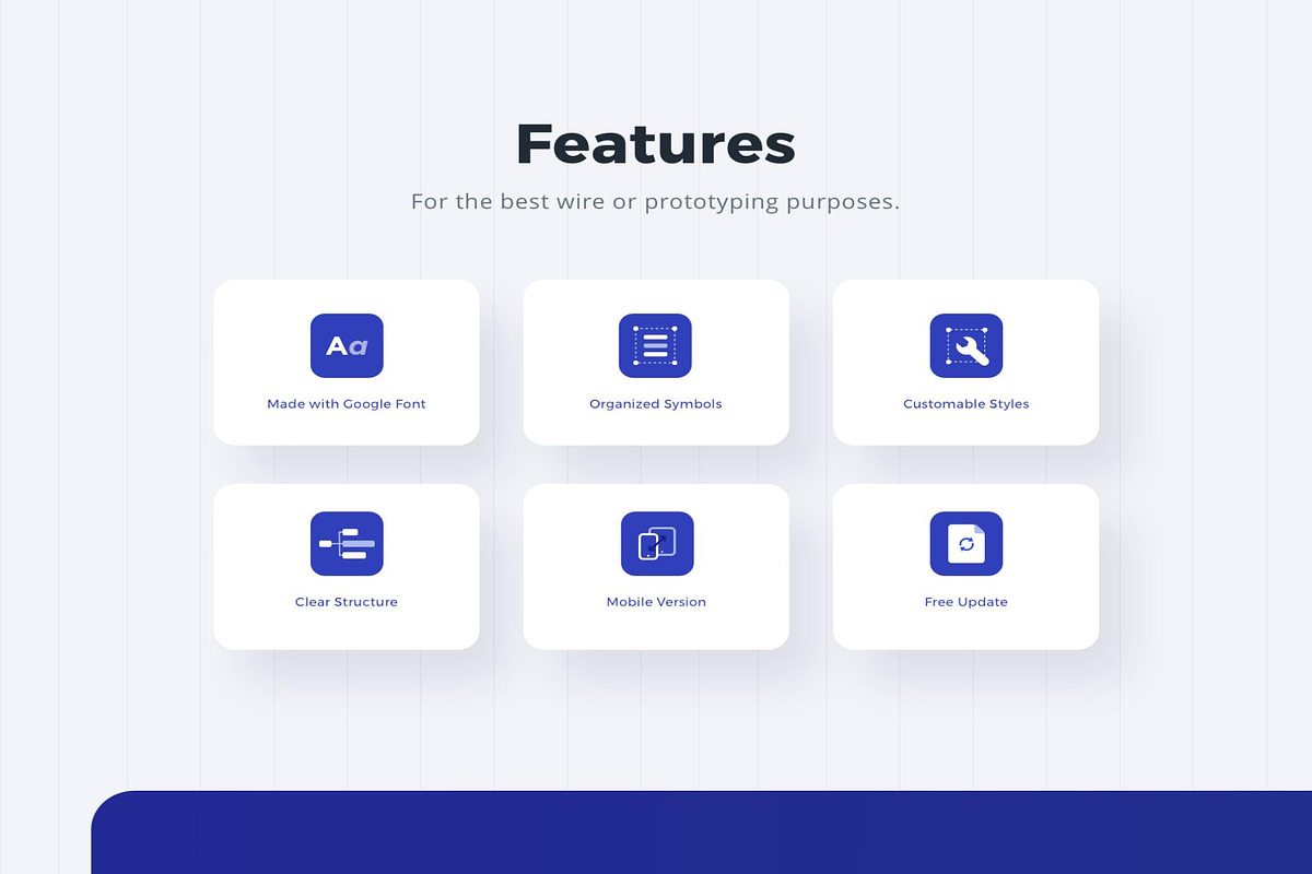 Wiredunk - Landing Page Template, an UI Kit Template by Creative Perspective (Photo 2 of 8)