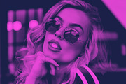 10 Bright Duotone Photoshop Actions, an Action Add-On by P-G-H (Thumbnail 4 of 11)