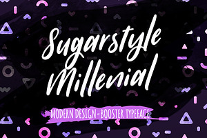 Sugarstyle Millenial Typeface
