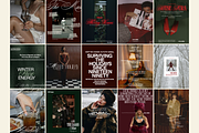 WINTER HOLIDAY Christmas Canva Temp, a Templates & Theme by BYOTstudios (Thumbnail 2 of 11)