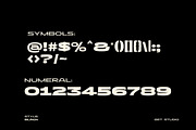 Concrete Forge Extended Typeface, a Sans Serif Font by Get Studio (Thumbnail 8 of 9)