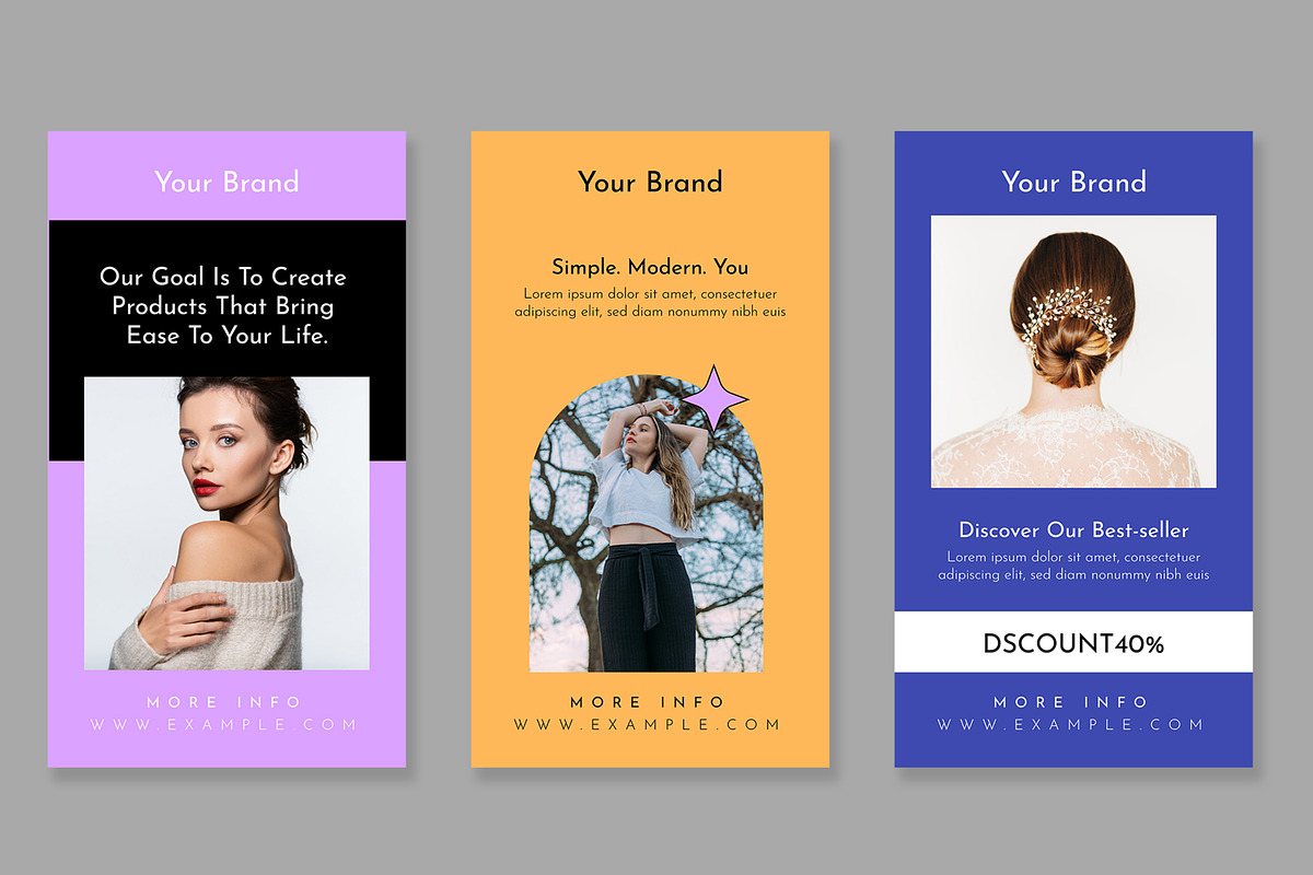 Minimal Social Media Story, an UI Kit Template by ContestDesign (Photo 3 of 4)
