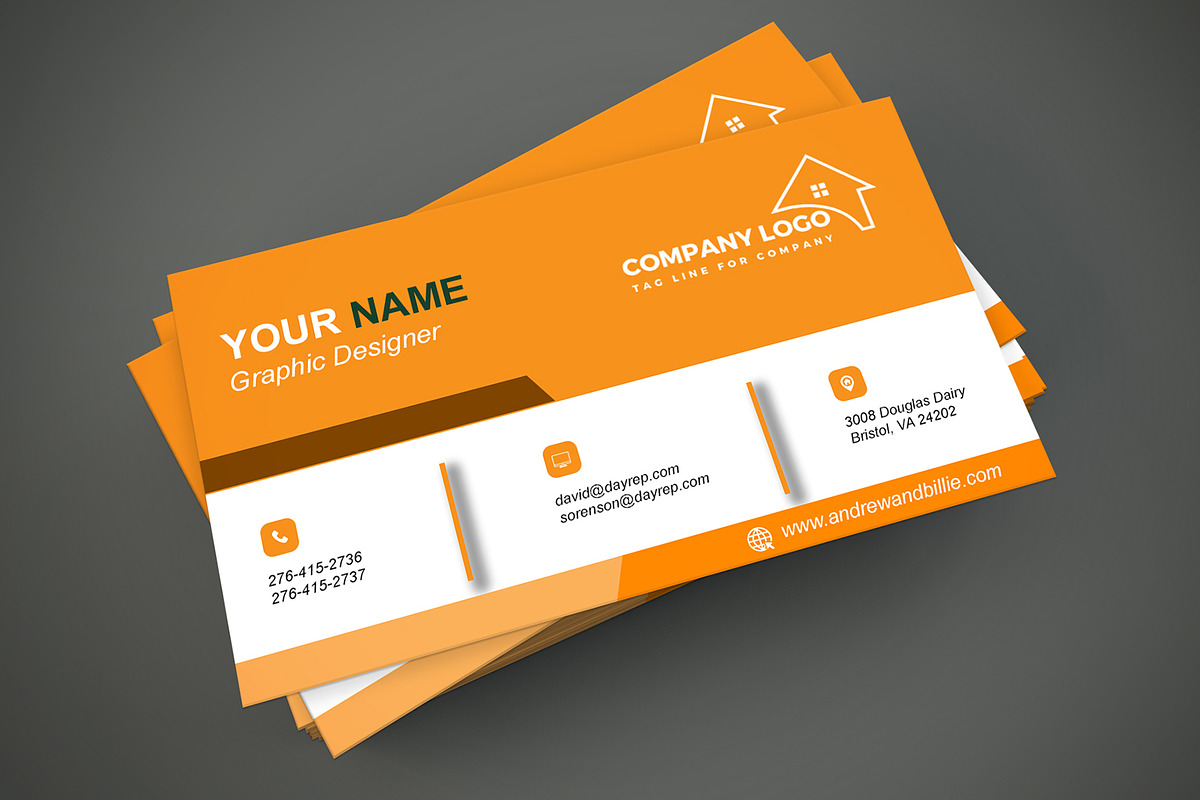 Minimal Business Card PSD preview 5