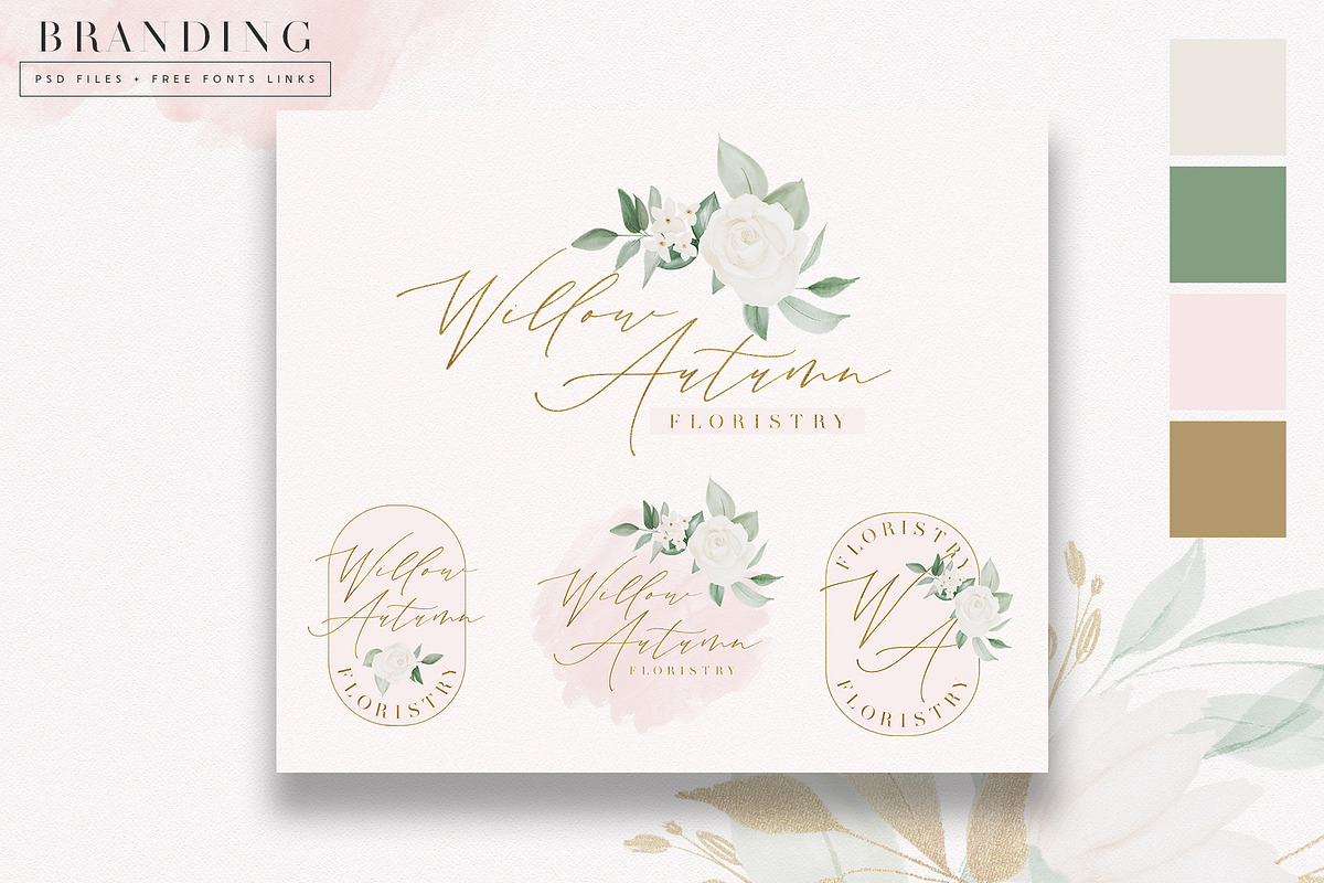 Blush & Botanica Florals, an Illustration by PrettyGrandmillennial (Photo 11 of 13)