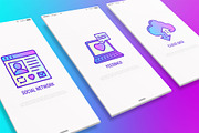 Information Technology Icons Set, an Outline Icon by Alex Blogoodf (Thumbnail 2 of 7)