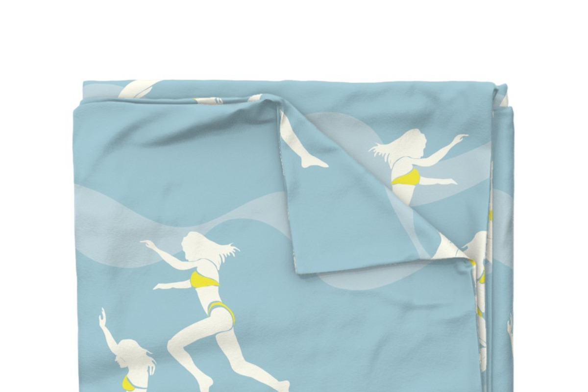 Sea people jump waves, a Pattern Graphic by Cotton Melon pattern Shop (Photo 5 of 5)