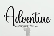 Adventure, a Handwritten Font by FreshTypeINK (Thumbnail 1 of 7)