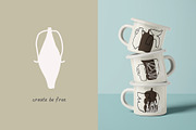 224 POTTERY CLIPART - HAND DRAWN, an Object Illustration by JuDesign (Thumbnail 2 of 25)