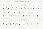 Romantic Lovely - Calligraphy Font, a Script Font by Sronstudio (Thumbnail 3 of 23)