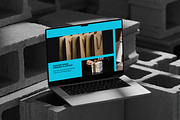 Grapich Designer Style Web Template, a Landing Page Template by Al Pavo Studio (Thumbnail 1 of 4)