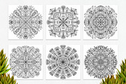 Drawn mandalas in folk style flower, a Brushes & More by dnapslvsk (Thumbnail 2 of 5)