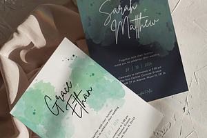 Artistic Invitation Canva Template