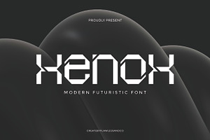 Xenox - Futuristic Font