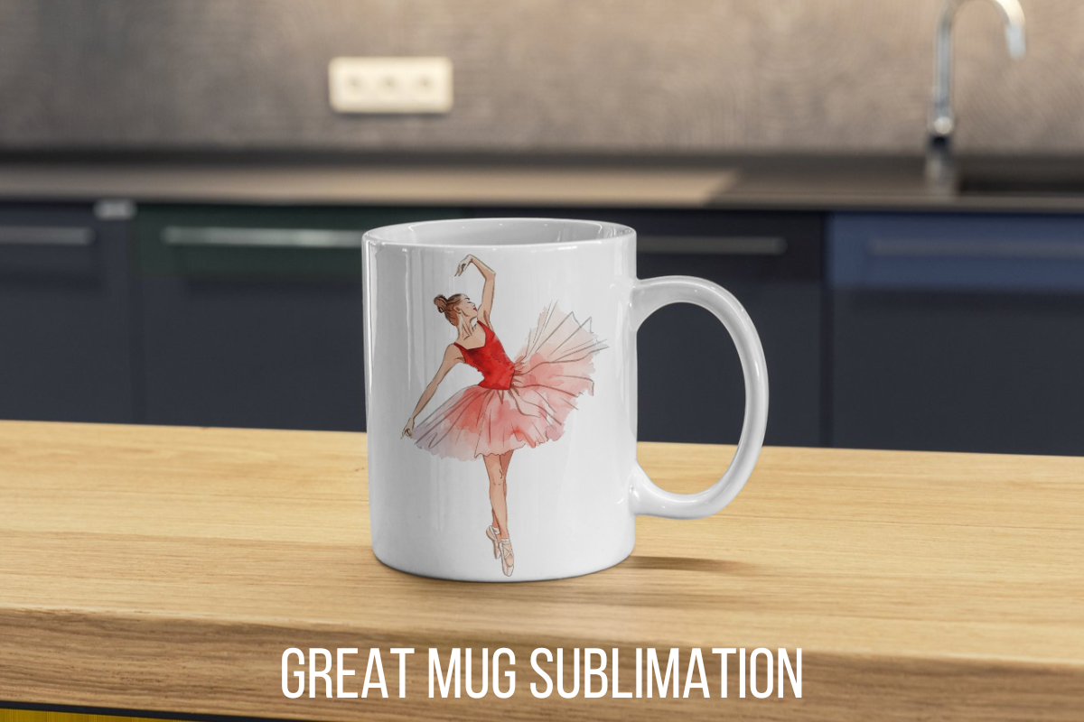 Ballerina Girl Clipart Ballet PNG, a Decorative Illustration by Paper Artsthetics (Photo 5 of 6)