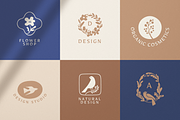Birds and flowers - vector elements, a Background Graphic by venimo (Thumbnail 2 of 6)