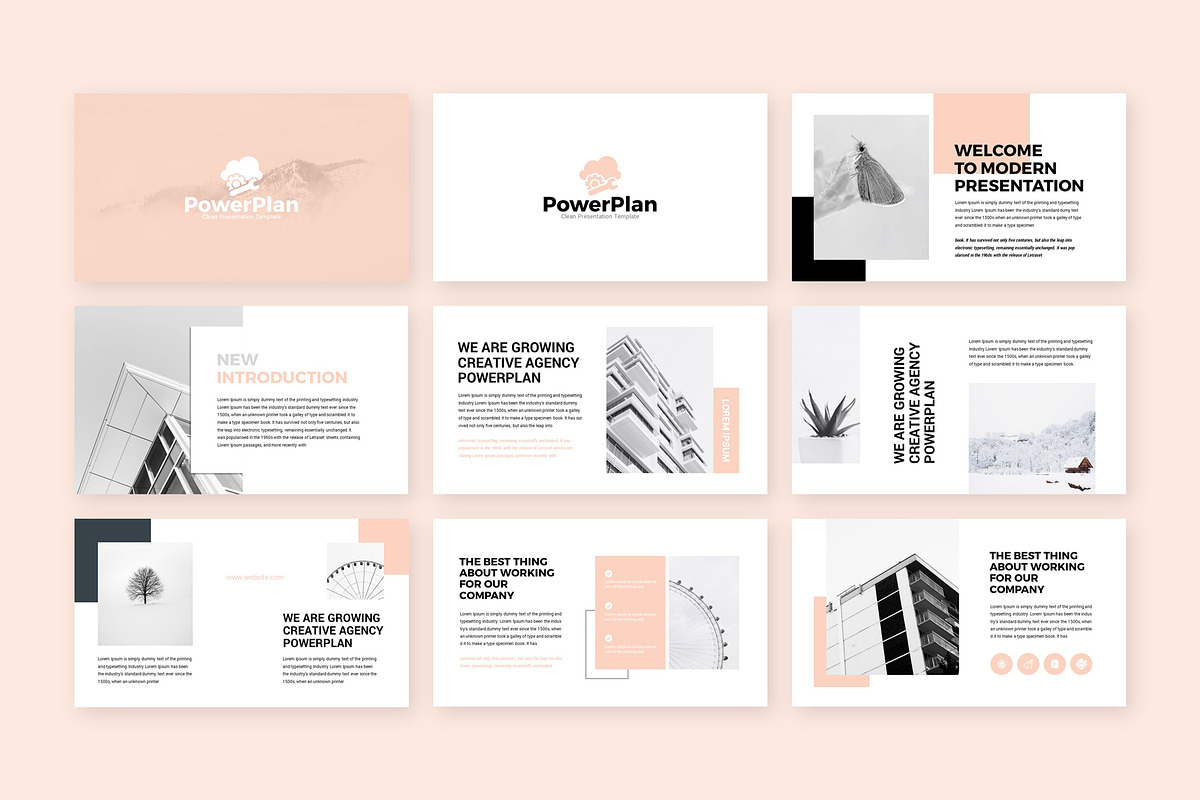 Business PowerPoint Template, a Presentation Template by RsmBoutique2021 (Photo 2 of 5)