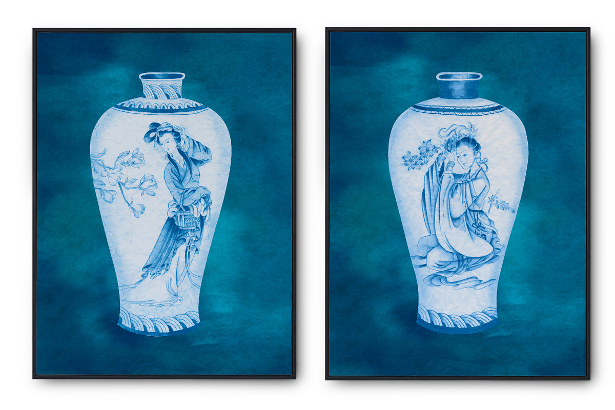 Chinese porcelain, a Pattern Graphic by Kate Demyanovska (Photo 15 of 18)