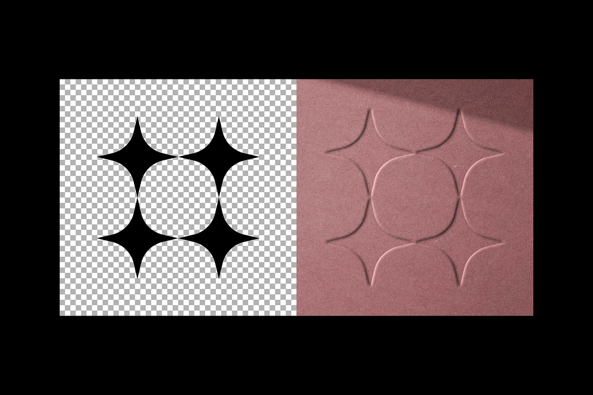 Paper Debossing & Embossing Mockup, a Mockup by Design Squad (Photo 4 of 4)