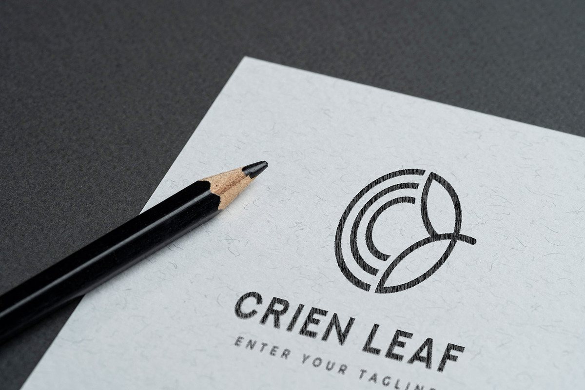Logo Letter C Leaf, a Branding & Logo Template by Izalsye (Photo 3 of 5)