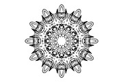 Black White Mandala Illustration Set, a Decorative Illustration by NJ Himel (Thumbnail 35 of 101)