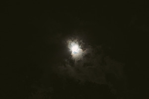 Full moon 2 stock photo
