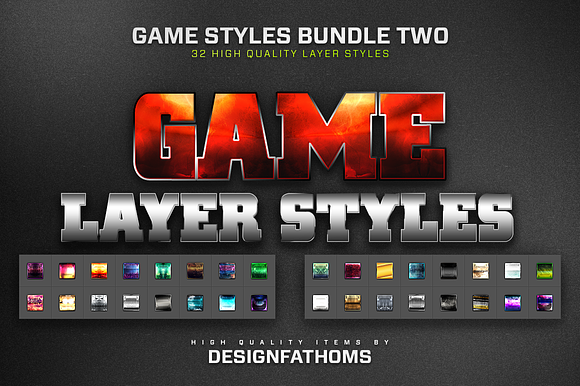 32 Game Layer Styles Bundle 2 preview 6
