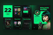 Music Vibes Instagram Kit, a Templates & Theme by Sooni Gaad (Thumbnail 8 of 10)