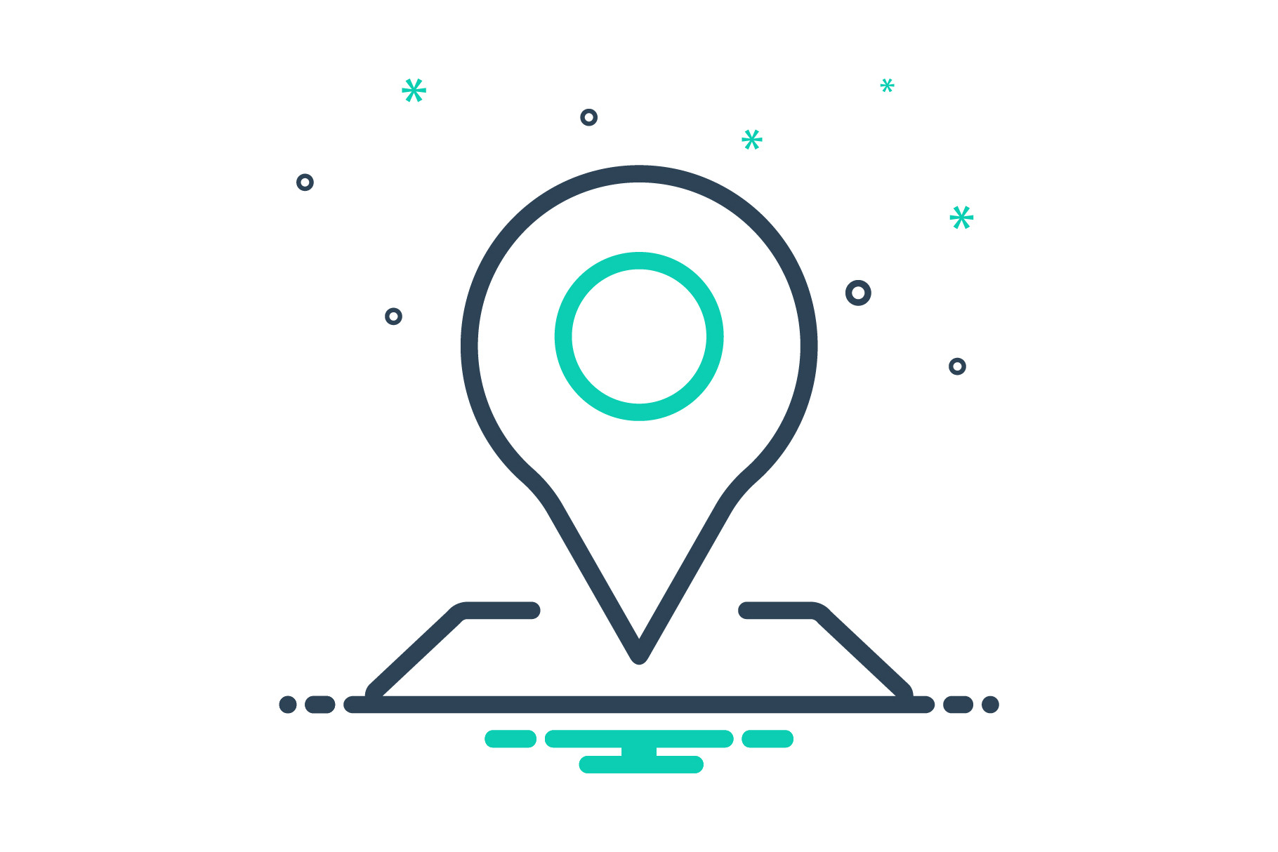 Map location icon, an Icon by Creative priyanka